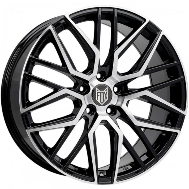 Llanta fox bma 7x17 5x114.3 et40 73.1 black polished