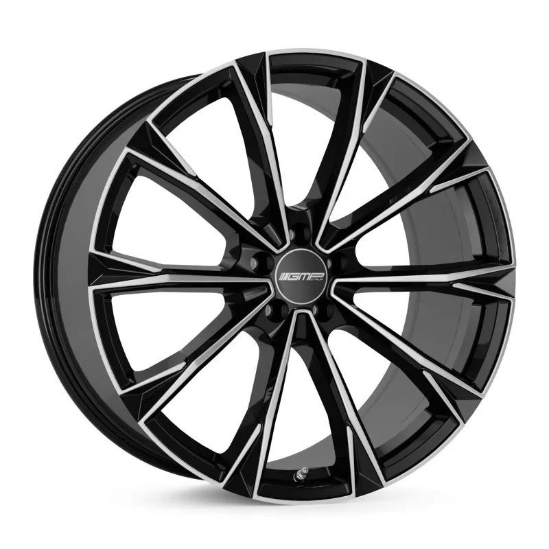 Llanta gmp totale 8.5x20 5x112 et43 66.6 black diamond