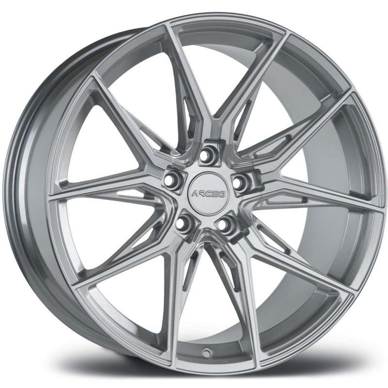 MARSEILLE 8.5X19 5X112 ET35 73.1 SILVER POLISHED