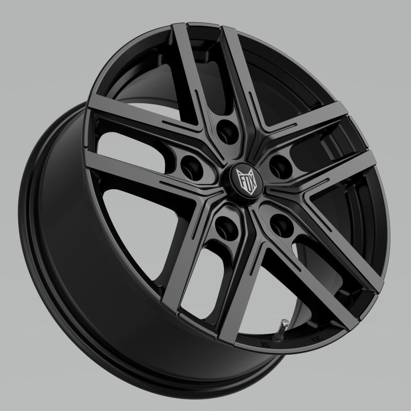 Llanta wx5 16x6.5 5x118 et50 71.1 gloss black