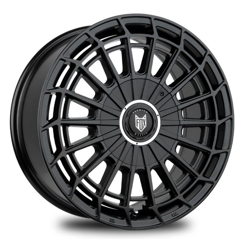 Llanta fox wx1 8x18 5x160 et50 65.1 black satin