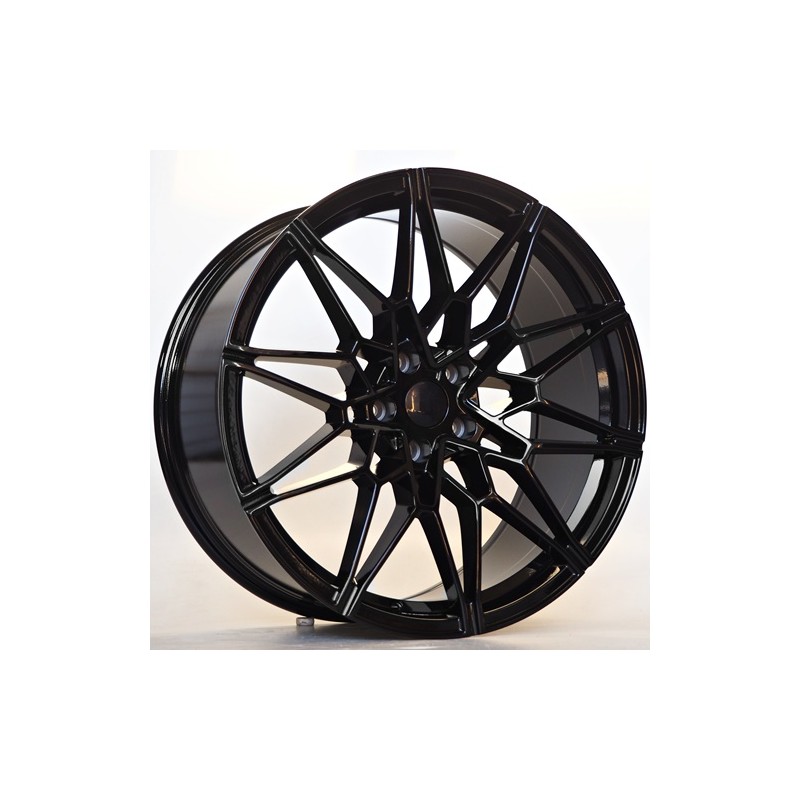 Llanta st wheels venus 9x19 5x112 et35 66.50 black face machined