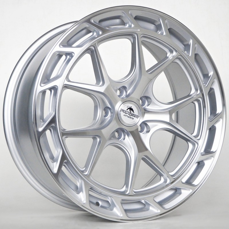 Llanta forzza saturn 8.5x19 5x112 et45 66.50 silver face machined