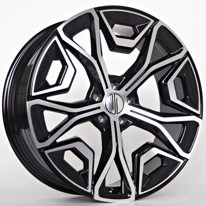 Llanta st wheels grant 8.5x20 5x112 et25 66.60 black face machined