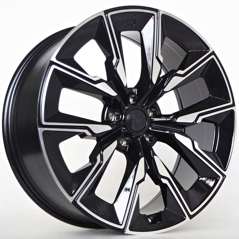 Llanta st wheels rife 8.5x20 5x112 et24 66.60 black face machined