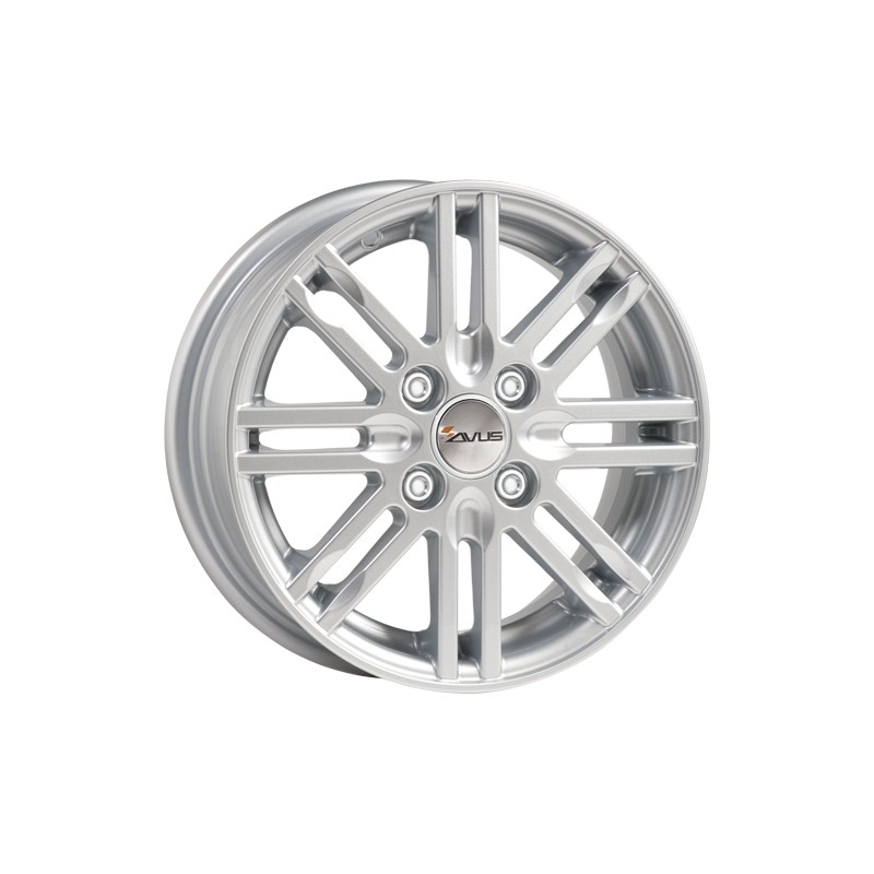 Llanta avus koala 5x13 4x100 et35 57.1 hyper silver