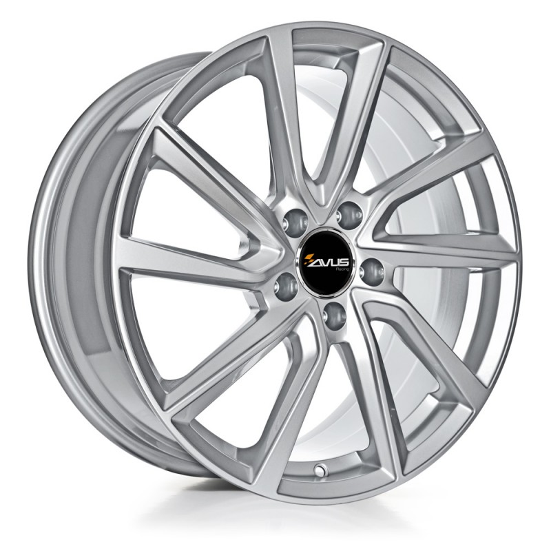 Llanta avus ac-518 rd1 8x18 5x112 et40 57.1 hyper silver