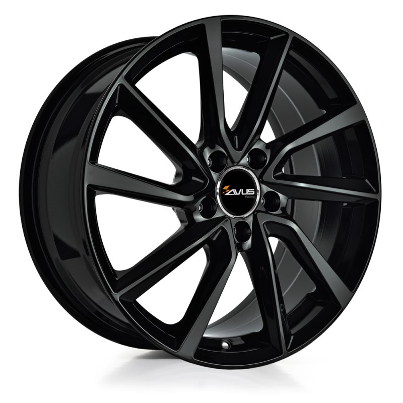 Llanta avus ac-518 rd1 6.5x16 5x114 et39 60.1 black