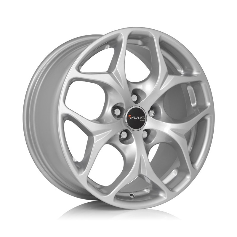 Llanta avus ac-mb2 8.5x18 5x120 et46 65.1 hyper silver