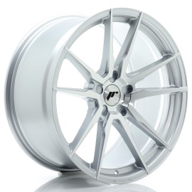 JR Wheels JR21 20x10 ET40 5x120 Silver Machined