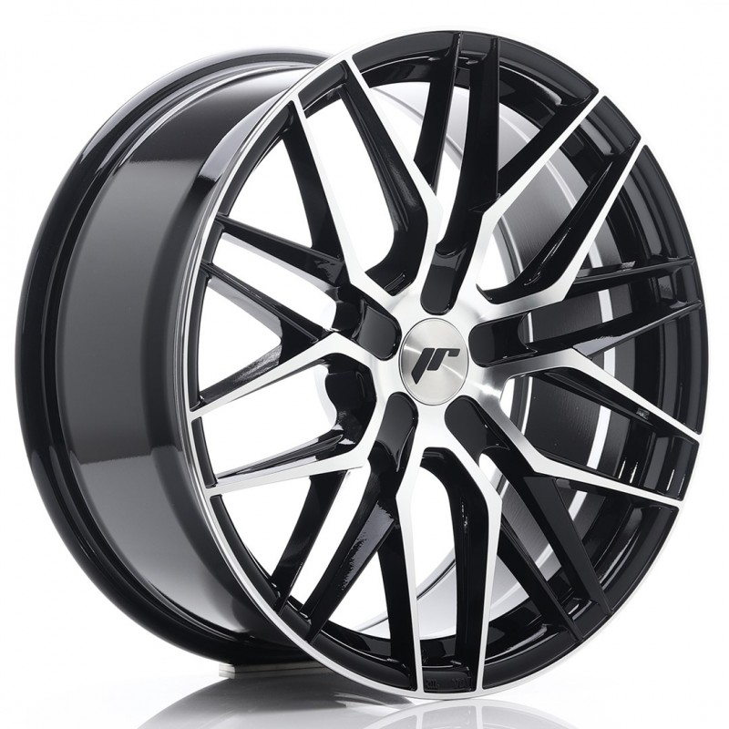 JR Wheels JR28 19x8,5 ET40 5x114,3 Gloss Black Machined