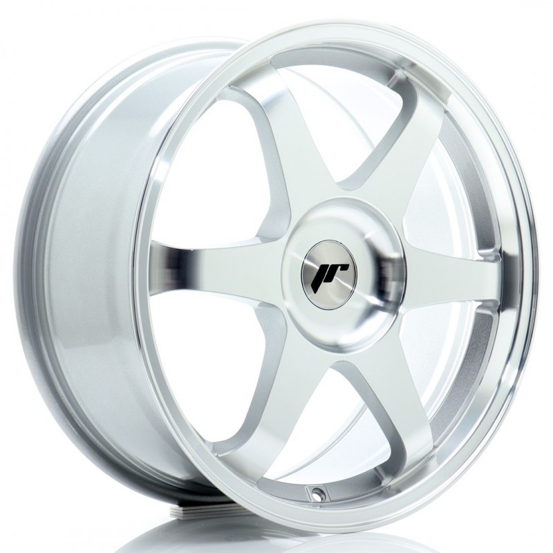 JR Wheels JR3 18x8 ET40 5x114,3 Silver Machined