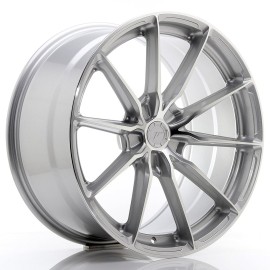 JR Wheels JR37 20x10 ET25 5x112 Silver Machined Face