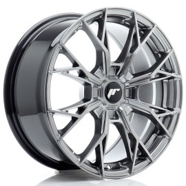 JR Wheels JR49 17x8 ET20-40 4H BLANK Hyper Black