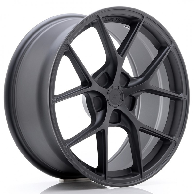 JR Wheels SL01 18x8 ET35 5x100 Matt Gun Metal