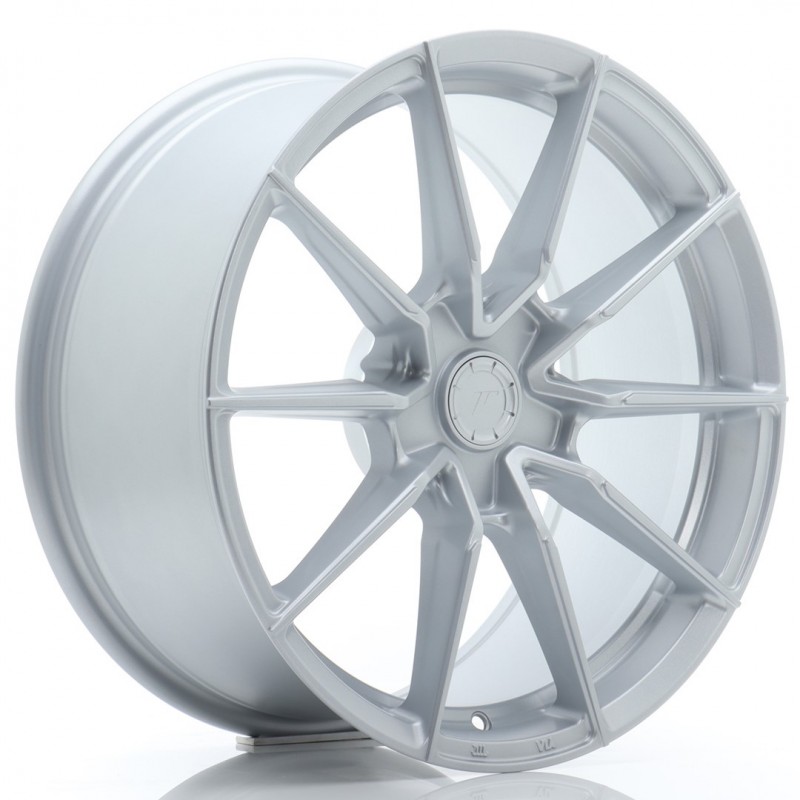 JR Wheels SL02 18x8 ET35 5x112 Matt Silver