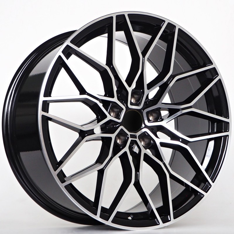 Llanta st wheels sara 8.5x19 5x120 et30 72.60 black face machined