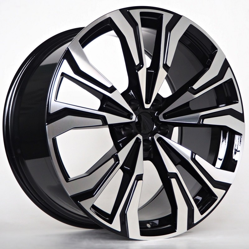 Llanta st wheels loft 10.5x22 5x112 et38 66.50 black face machined