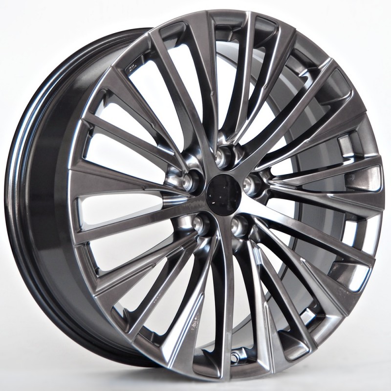 Llanta st wheels dark 8x19 5x114.30 et35 60.10 hyper black