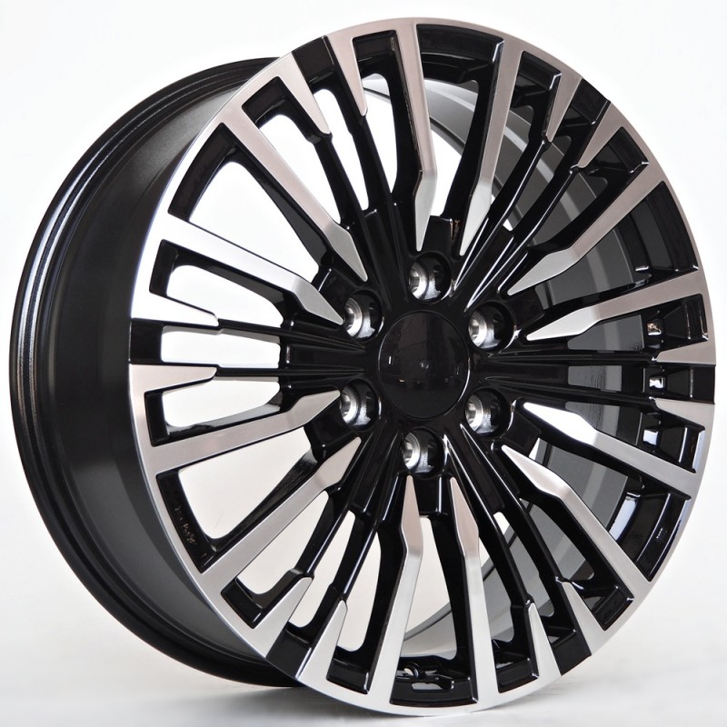 Llanta st wheels of15 (4x4) 8x20 6x139.70 et35 78.10 black face machined