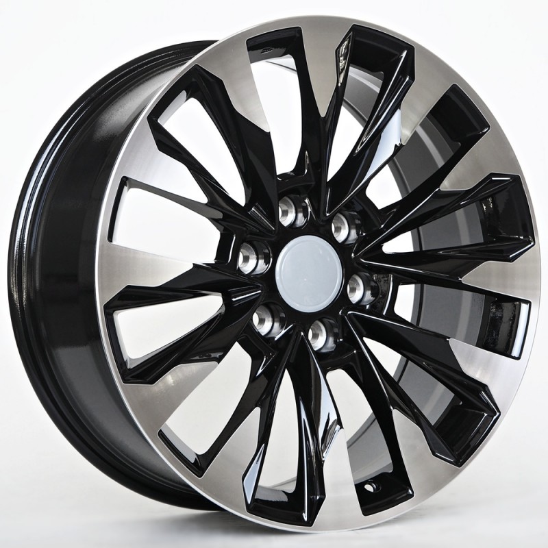 Llanta st wheels of10 (4x4) 8.5x20 6x139.70 et25 106.10 black face machined