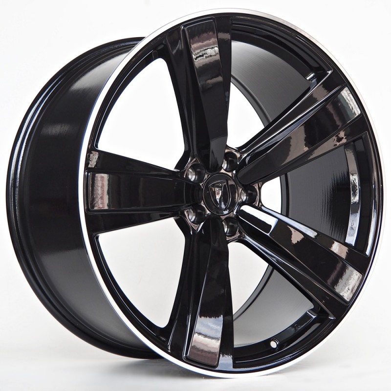 Llanta st wheels marvin 9.5x21 5x112 et26 66.50 black/lip machined