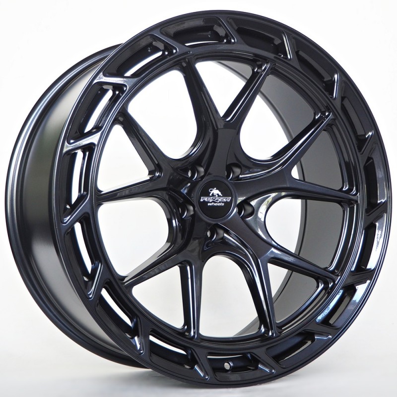 Llanta forzza saturn 10x22 5x112 et20 66.45 black magic