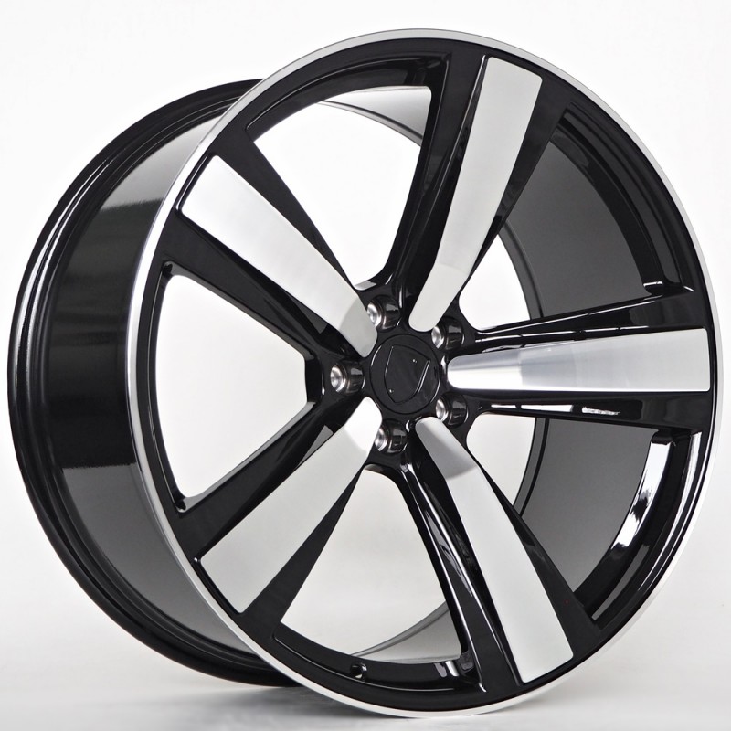 Llanta st wheels marvin 9.5x21 5x112 et26 66.50 black face machined