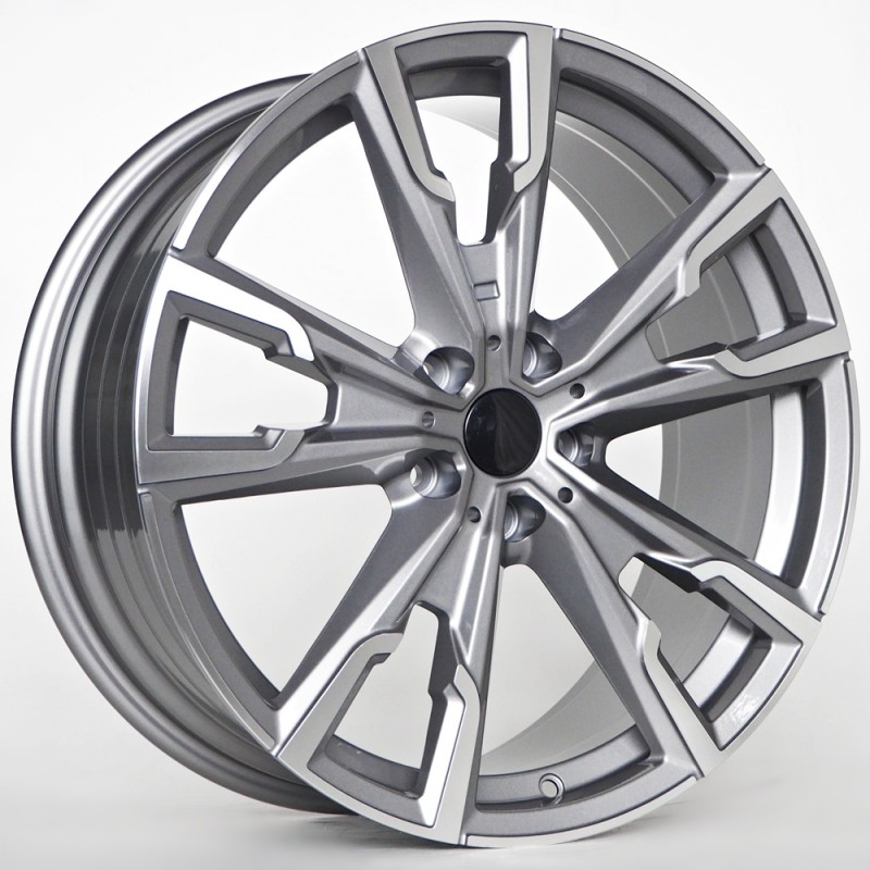 Llanta st wheels tampa 8x19 5x112 et46 66.60 grey face machined