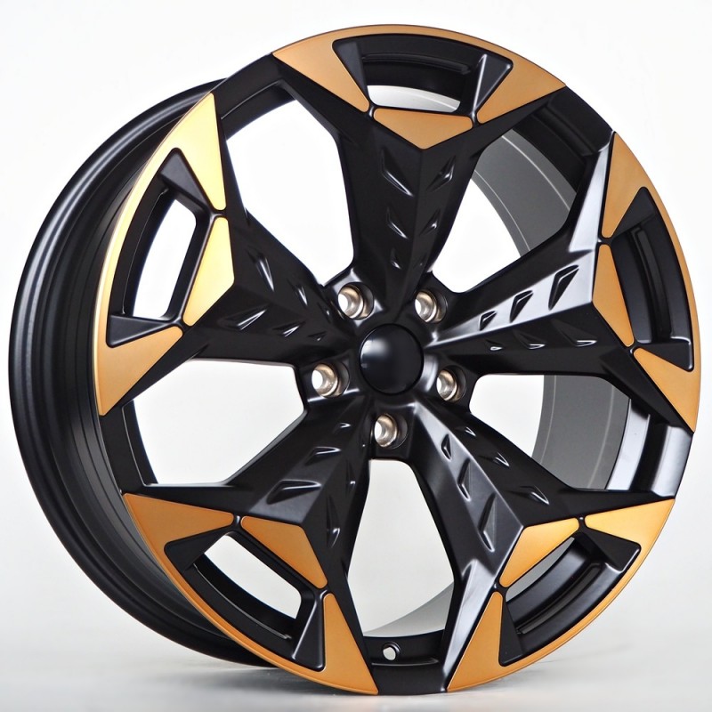 Llanta st wheels amber 8.5x19 5x112 et38 57.10 satin bfm + copper