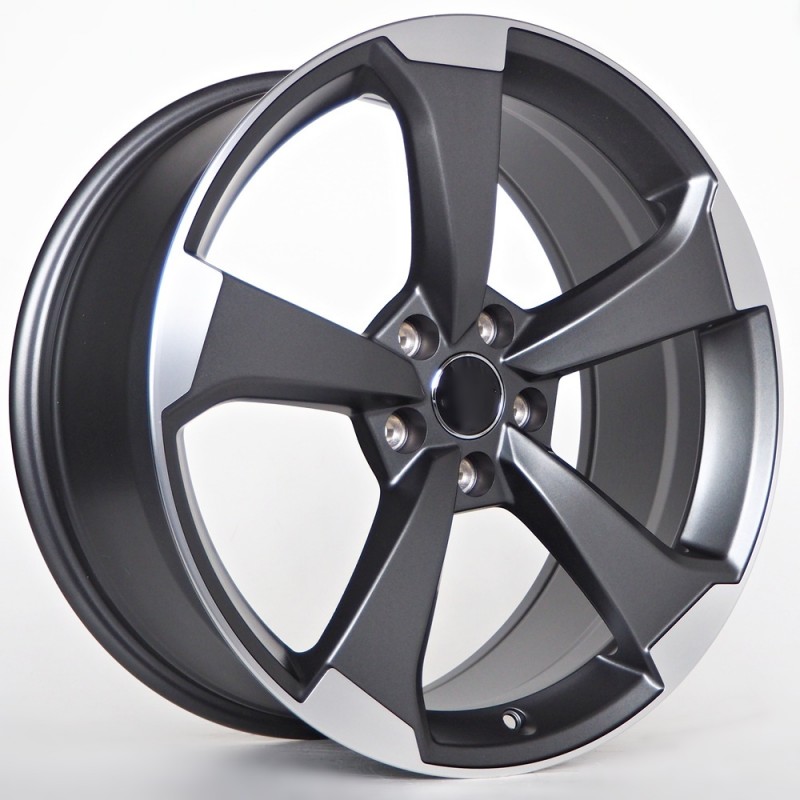 Llanta st wheels fade 8.5x19 5x112 et30 66.45 grey matt face machined