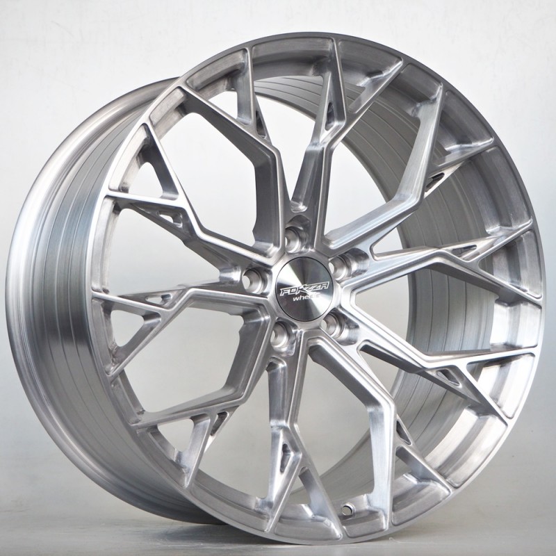 Llanta forzza titan 10.5x20 5x120 et37 72.56 brushed aluminium