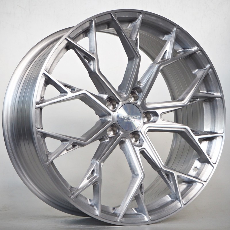 Llanta forzza titan 9x20 5x120 et32 72.56 brushed aluminium
