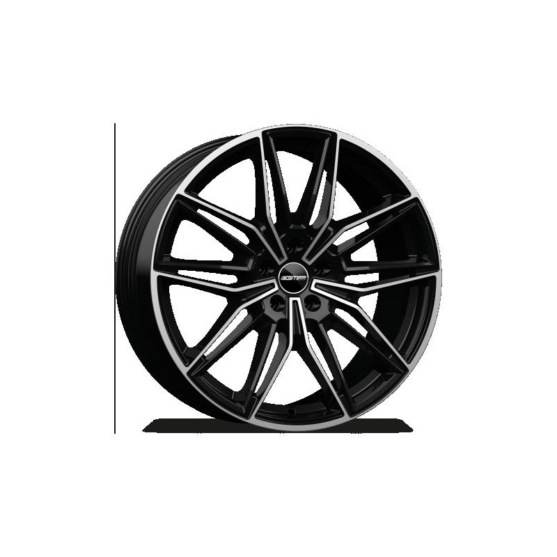 llanta GMP SPECTER 8.5X19 5X112 ET26 66.6 BLACK DIAMOND