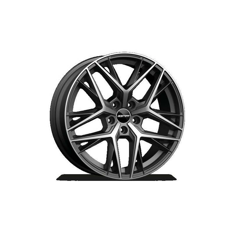 llanta GMP LUNICA 9.5X20 5X120 ET35 63.4 MATT ANTHRACITE DIAMOND