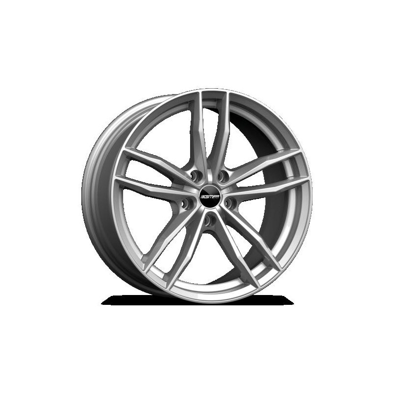 llanta GMP SWAN 7.5X17 5X108 ET30 65.1 SILVER