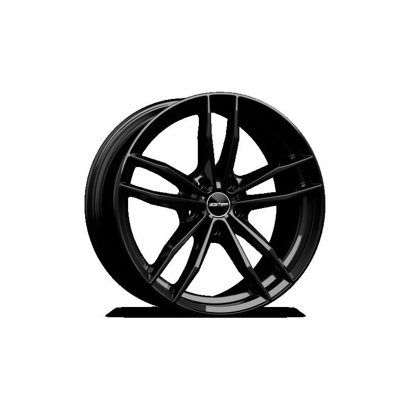 llanta GMP SWAN 7.5X17 5X108 ET30 65.1 GLOSSY BLACK