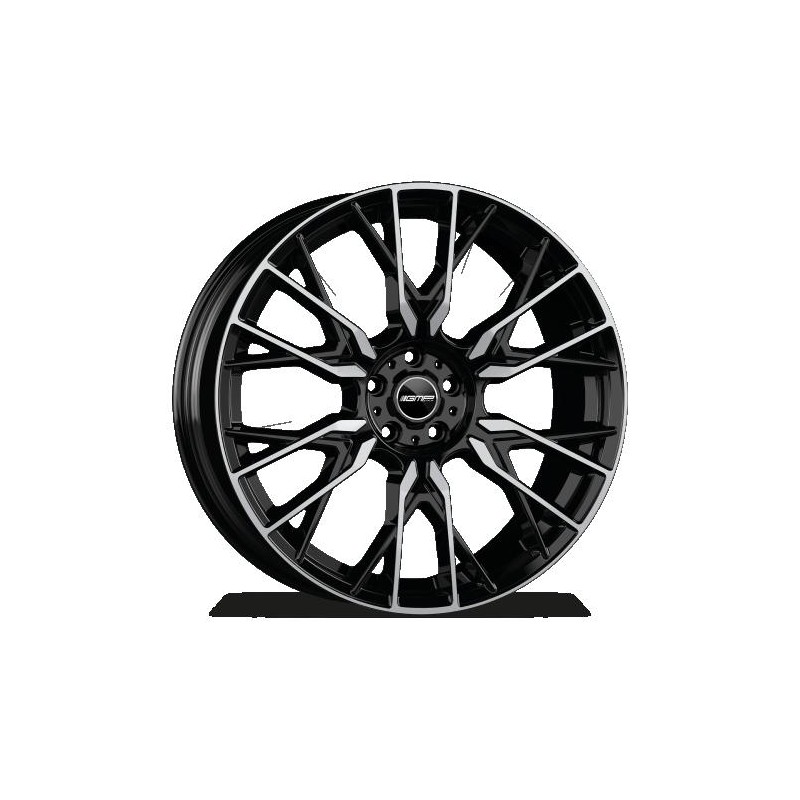 Llanta gmp fender 9x22 5x120 et22 63.4 black diamond