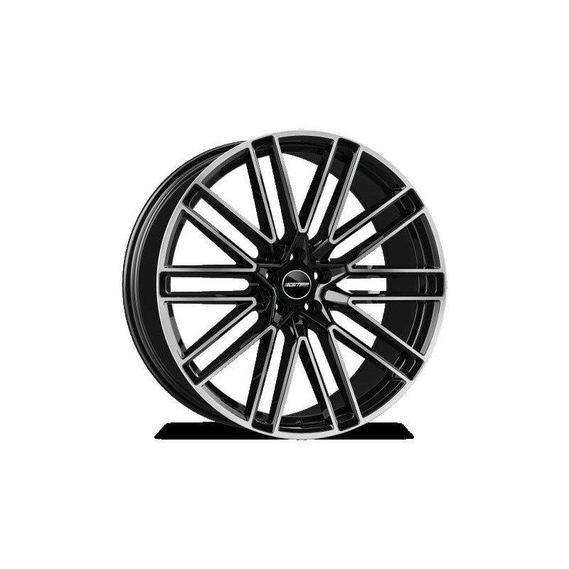 llanta GMP STILGAR 10X24 5X130 ET20 71.6 BLACK DIAMOND