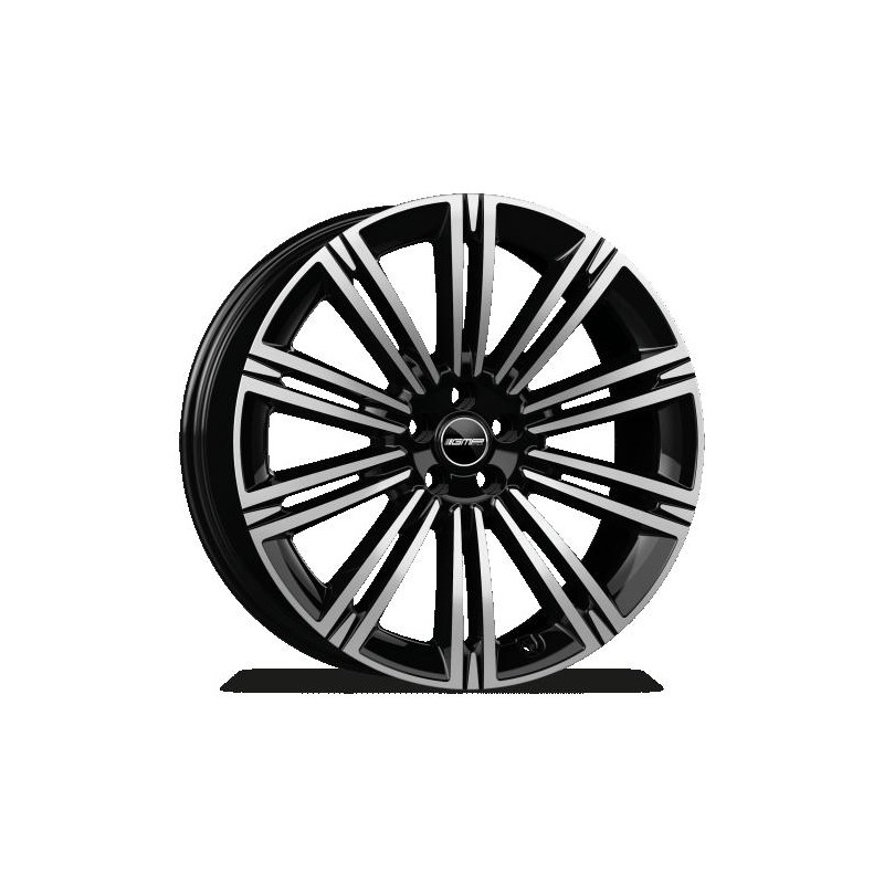 Llanta gmp experience 9.5x22 5x120 et22 72.6 black diamond
