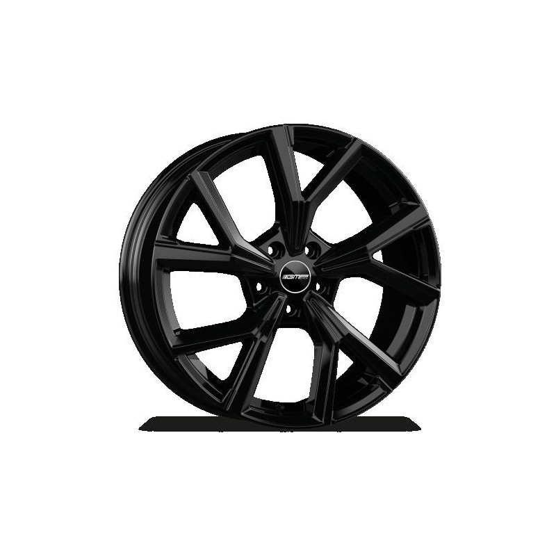llanta GMP MENTOR 7.5X18 5X112 ET37 66.5 GLOSSY BLACK