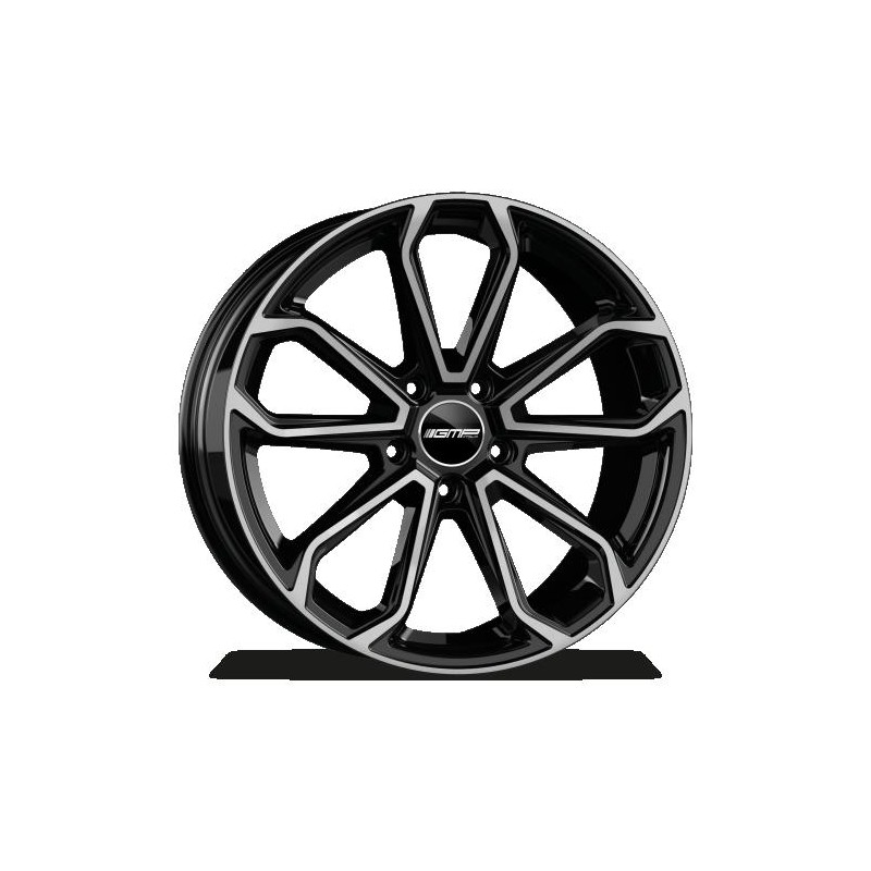 Llanta gmp furiosa 10x22 5x130 et22 66.5 black diamond