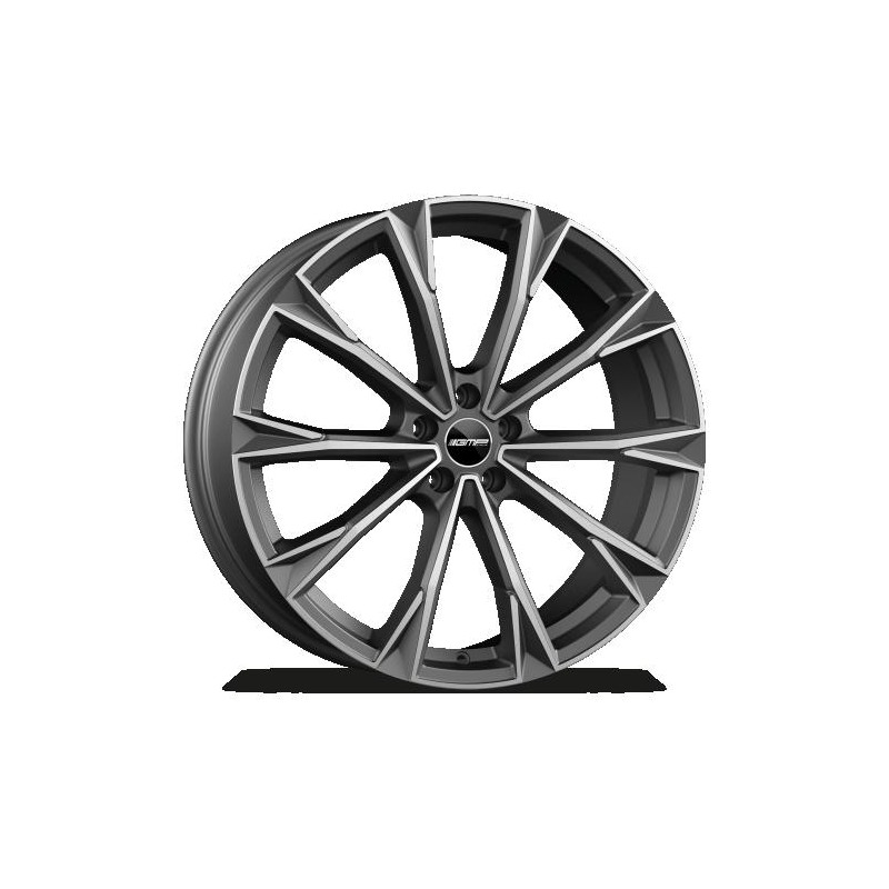 llanta GMP TOTALE 10.5X22 5X130 ET38 66.5 MATT ANTHRACITE DIAMOND