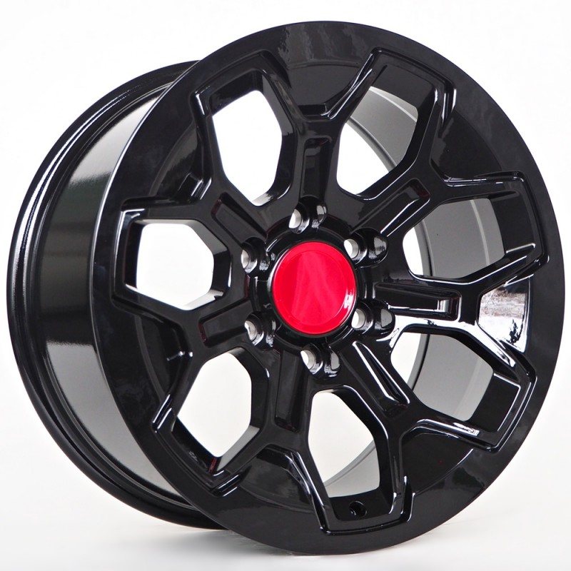 Llanta st wheels of20 (4x4) 9x18 6x139.70 et15 106.10 gloss black