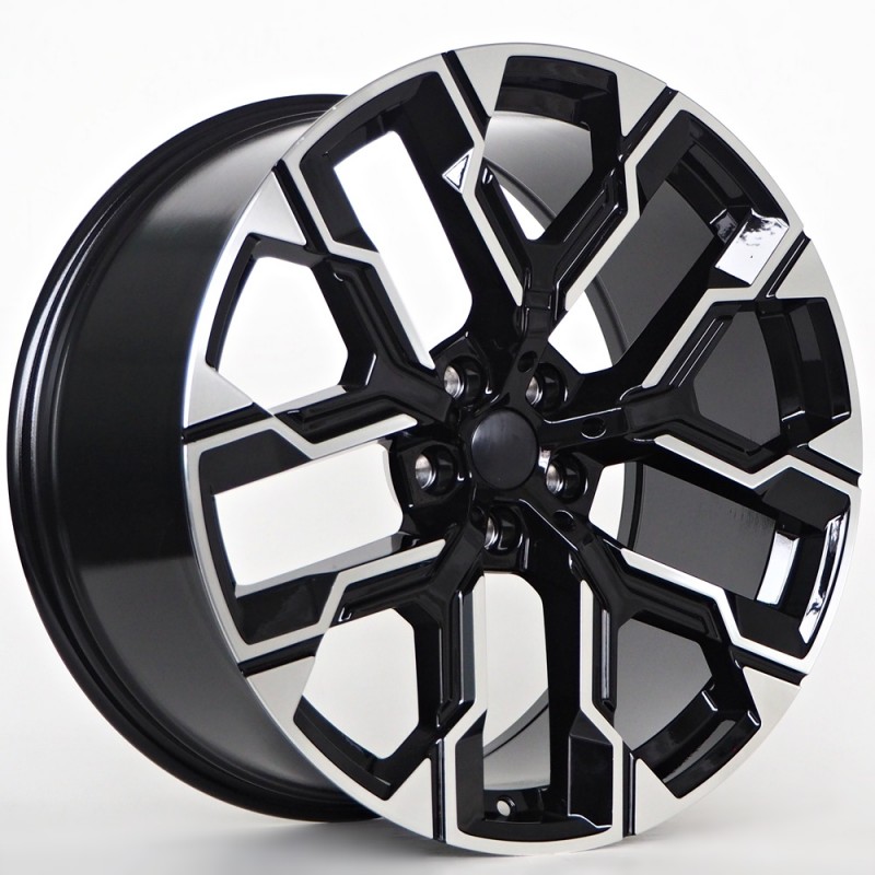 Llanta st wheels serve 10x20 5x112 et37 66.56 black face machined