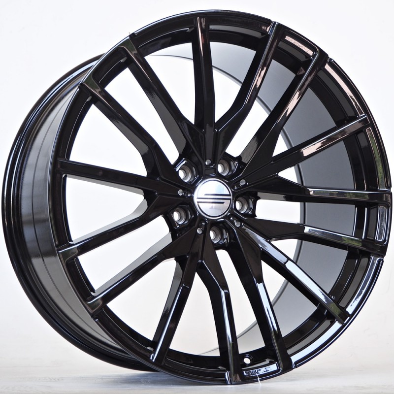 Llanta st wheels fang 10x22 5x112 et40 66.60 gloss black