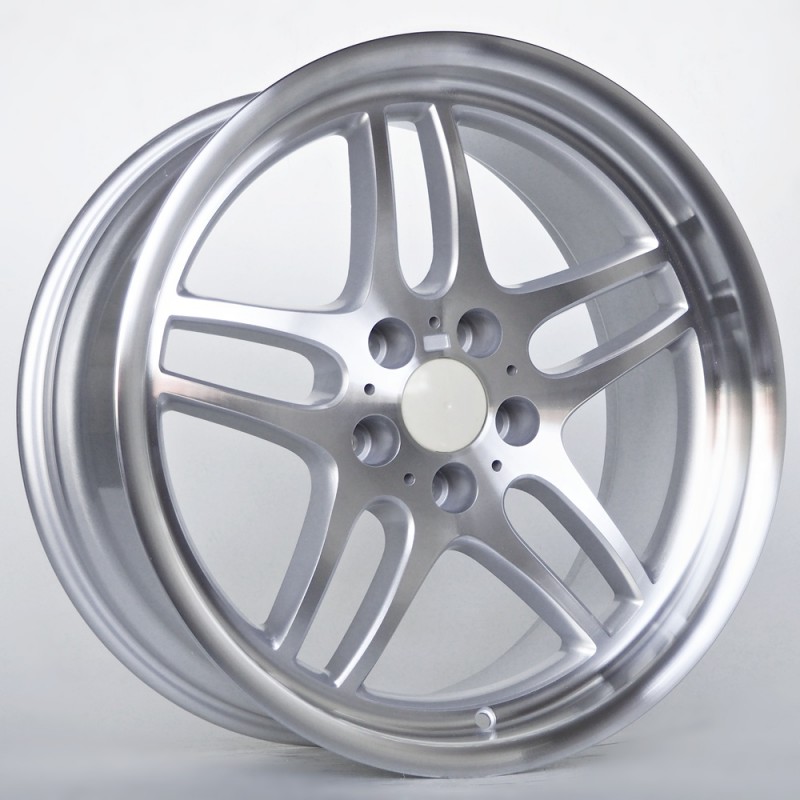 Llanta st wheels aiden 8.5x19 5x120 et15 74.10 silver face machined/lip machined