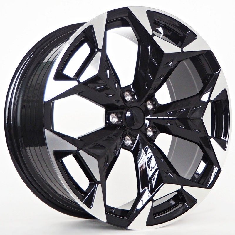 Llanta st wheels amber 8.5x19 5x112 et38 57.10 black face machined