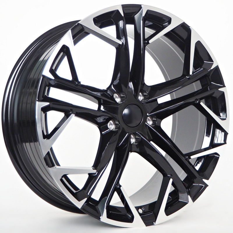 Llanta st wheels toro 8.5x19 5x112 et38 57.10 black face machined