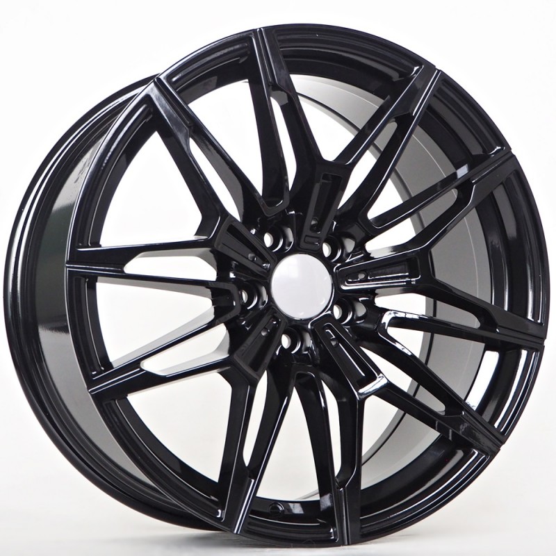 Llanta st wheels 8x18 5x112 et25 66.60 black